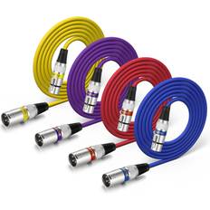 XLR Male to Female Patch Cable 6 Ft