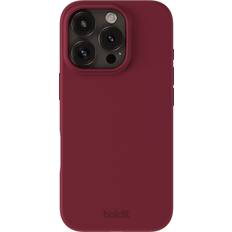 Holdit silicone Holdit Silicone iPhone 16 Pro deksel red velvet