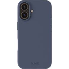 Holdit Mobiltilbehør Holdit Silicone Case for iPhone 16 Pacific Blue