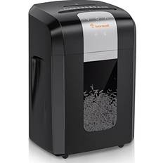 Shredders Bonsaii 12 Sheet 60 Minutes Paper Shredder, Heavy Duty Cross Cut Shredder for Home Office with Jam Proof System, Shreds CDs/Credit Cards, 4.2 Gallon Wastebasket（3S16 Evershred Pro）