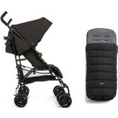 Mamas & Papas Cruise Buggy Footmuff Bundle - Black
