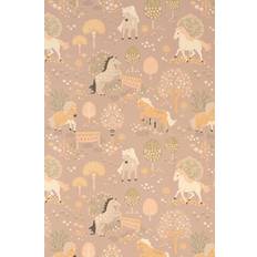 Majvillan Pink Wallpapers Majvillan My sweet pony Soft lilac 149-02