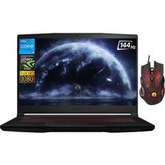 Laptops MSI GF63 Thin Gaming Laptop 15.6" FHD 144Hz Display Intel Core i5-11400H 32GB RAM 2TB SSD