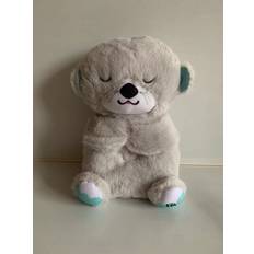 Flemye Sleep and breath Stitch Plush Doll Baby Sleeping Companion Sound Soothing Musical