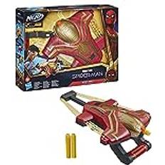 Spider-Man Spider-Man Marvel Web Bolt NERF Blaster Toy for Kids, Movie-Inspired Design, Includes 3 Elite Nerf Darts, Ages 5 and Up