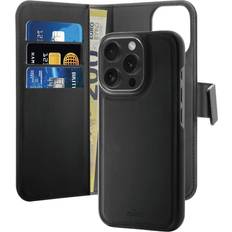 Mobiletuier Puro Detachable 2 in 1 Wallet Case for iPhone 16 Pro