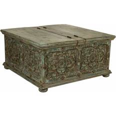 Kister Alexandra House Living Iron Mango Wood 100 x 47 x 100 cm Chest