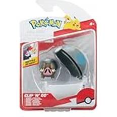 Pokémon Clip N Go Lechonk with Heavy Ball