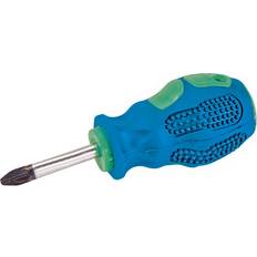 Loops PZ2 x 38mm Pozidriv Screwdriver Soft Grip Handle & Hard Pozi Pozzi Head Driver Screwdriver