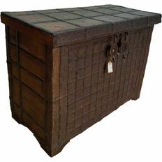 Brun Kister Alexandra House Living Brown Mango Wood 46 x 91 x 130 cm Chest