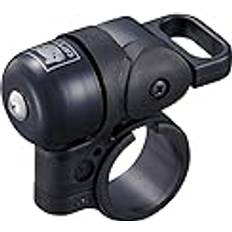 Oh-1500 Nido Bell Fahrradklingel Fahrradklingel mit lautem, knackigem klarem Klang, Rennrad- und Mountainbike-Glocke, für Erwachsene und Kinder, Schwarz