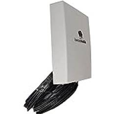 PAN5G-MIMO-2021 700/900/1800/2100/2600/3500 MHz 2 x 5m Schwarz Antenne ALSR200 für Huawei B715 B818 5G CPE Pro ASUS TP Link