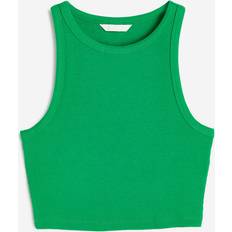 H&M Tank Tops H&M Crop Tank Top Green 3XL