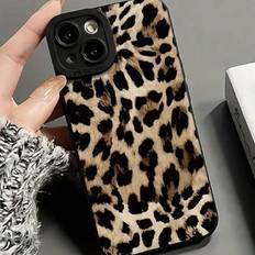Mobile Phone Accessories Shein Leopard Print Protective Phone Case Compatible With IPhone Pro Max Pro ProXS MaxXXR Plus Can Be A Birthday Girlfriend Or Boyfriend Gift