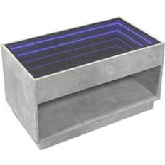 vidaXL 847668 Concrete Grey Coffee Table 50x89.9cm