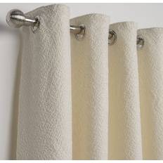 Cream curtains Habitat Boucle 167.6x182.9cm