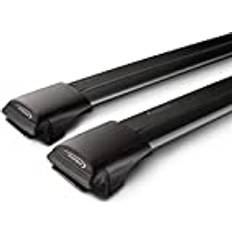 Rail Black Mixed Aluminum Roof Bars 79 85 cm