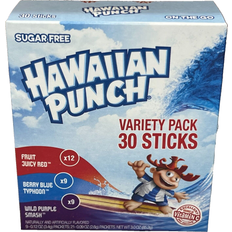 Hawaiian Punch Sugar Free Drink Mix 30 Sticks 3 oz 3oz 30pcs 1pack