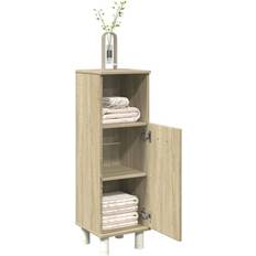 vidaXL Badschrank Sonoma-Eiche 30,5 x 30 x 95 cm