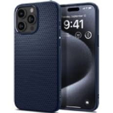 Apple iPhone 11 Pro Max Handyfutterale Spigen iPhone 16 Pro Max Case Liquid Air Navy Blue