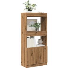 Armarios vidaXL Artisan-Eiche 63 x 33 x 140 cm Holzwerkstoff Braun Sideboard