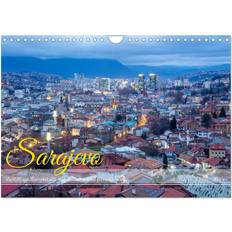 Sarajevo Diverse Capital of Bosnia and Herzegovina Wall Calendar 2025 A4