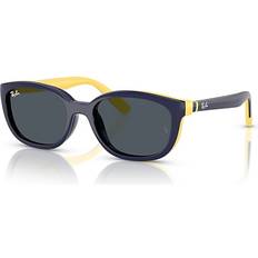 Ray-Ban RB1632 Clip-On Kids Bio-Based Mörk Blå/Gummi/Gul Montura Grå