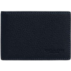 Wallets & Key Holders Coach Compact Billfold Wallet - Gunmetal/Midnight Navy