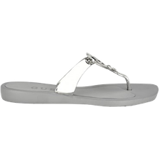 Thong Flip-Flops Guess Tyana Quattro G - Silver