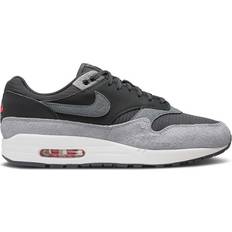 Nike Air Max 1 Premium M - Dark Smoke Grey/Flash Crimson/Summit White/Smoke Grey