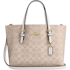 Coach mollie tote Coach Mollie Tote Bag 25 In Signature - Gold/Sand/Chalk