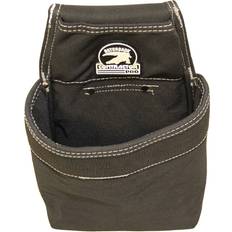 Tool Bags Gatorback B103 professional carpenter single pouch. tool belt ready box design wide mouth Black Small