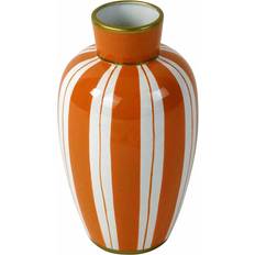 WERNS Mandarino Orange/White Vas 33.5cm