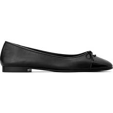 Slip-On - Women Ballerinas Tory Burch Cap-Toe - Black