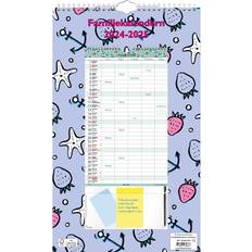 Adlibris Familjeväggkalender 24/25 18 mån Almanacksförlaget