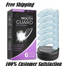 Dentures & Dental Splints Honeybull Mouth Guard 6 Pack