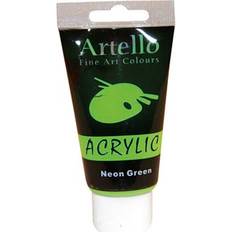 Artello Acrylic Neon Green 75ml