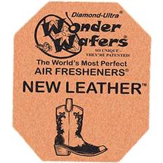 Car Air Fresheners Wonder Wafers Air Fresheners 50ct. Individually Wrapped, New Leather Fragrance