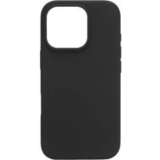 Linocell Rubber case for iPhone 16 Pro Svart