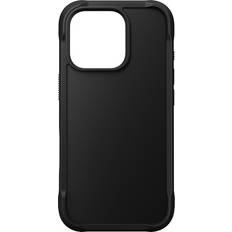 Apple iPhone 16 Pro - Beige Coques de téléphone portable Nomad Coque Rugged iPhone 16 Pro Black Noir