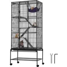 Pets VEVOR 4 Tier Ferret Cage 69"