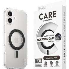 Apple iPhone 15 Plus Fundas de teléfono móvil PanzerGlass CARE by PG BLK Kick/MagS iPhone16 6.7 funda para teléfono móvil Transparente