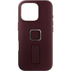 Peak Design Mobiletuier Peak Design iPhone 16 Pro Stof Cover m. SlimLink Beslag & Finger Loop MagSafe Kompatibel Eclipse
