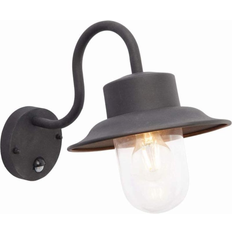 PIR Outdoor Fisherman IP44 Rated 40W E27 Wall light