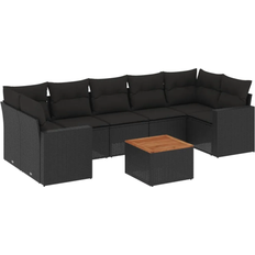 The Living Store 8-pcs Outdoor Lounge Set
