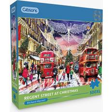 Regent Street at Christmas Jigsaw Puzzle, 1000 Pieces