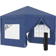 OutSunny Pop Up Gazebo - Blue 3x3 m