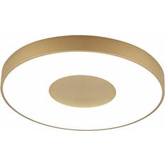 F Ceiling Flush Lights MANTRA M8036 Coin Round 100W LED - Gold Ceiling Flush Light