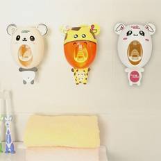 Bathroom Accessories Shein Toothpaste Dispenser Wall Mounted