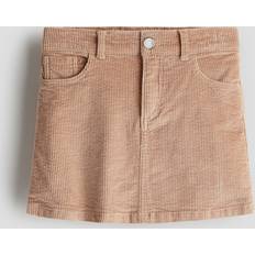 Skirts Children's Clothing H&M Girls Beige Cotton corduroy skirt 1½-2Y